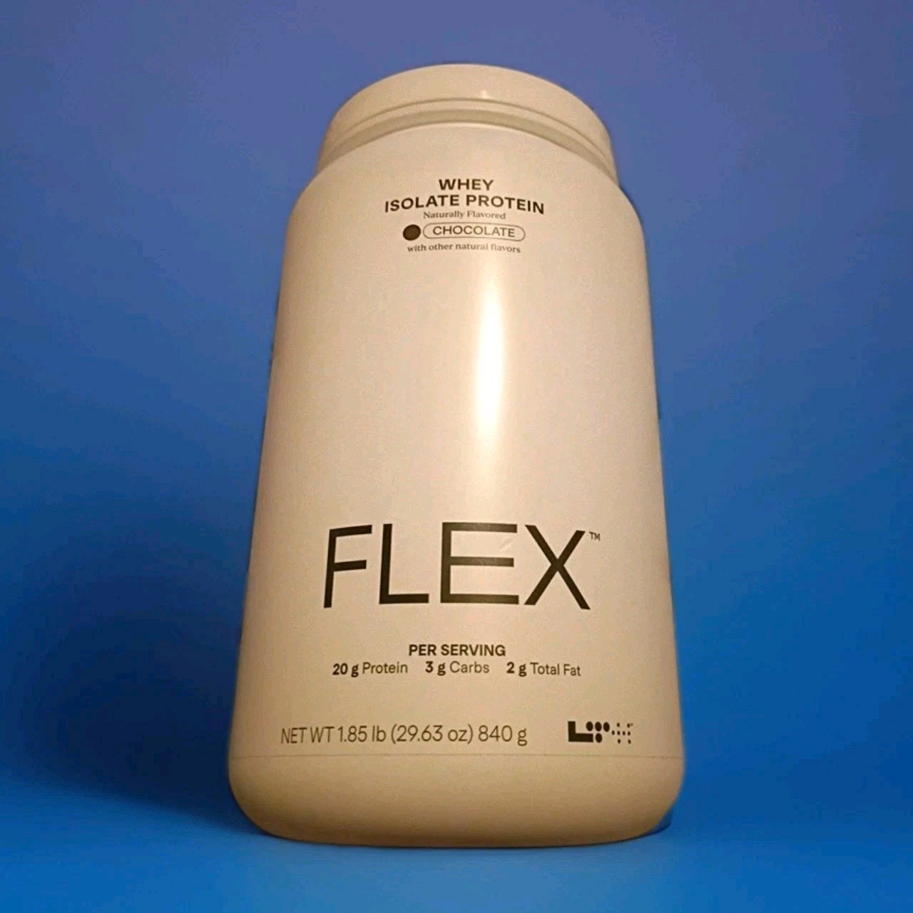 Flex Chocolate Flavor Whey Protein Isolate Powder High Quality No Bloat 10/26