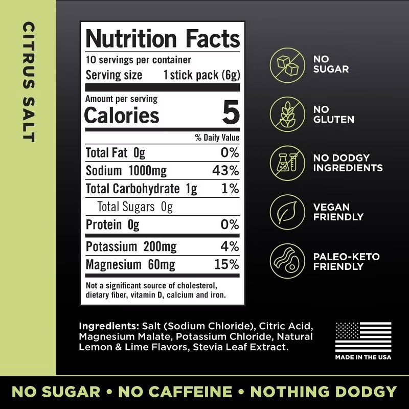 LMNT Zero-Sugar Electrolytes Drink Mix