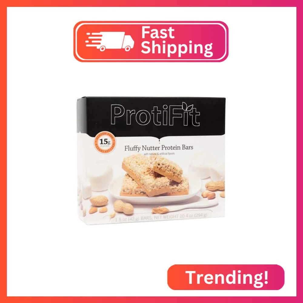 PROTIFIT – Low Calorie Snack Bar for Healthy Diets, High Protein, 15g Protein, L