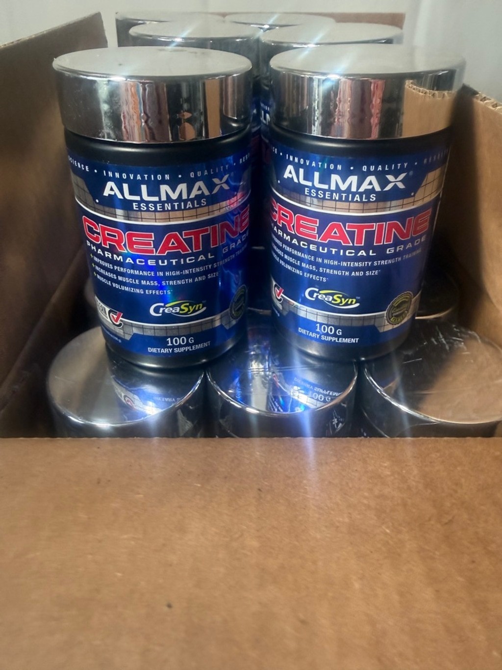 Allmax Nutrition Creatine 100 Grams 2 bottles