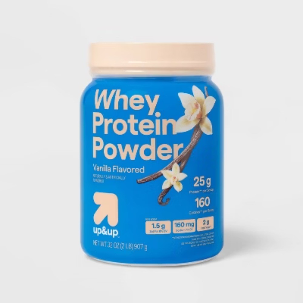 Whey Protein Powder – Vanilla – 32oz : 1-Pack, 25g Protein Per Serving