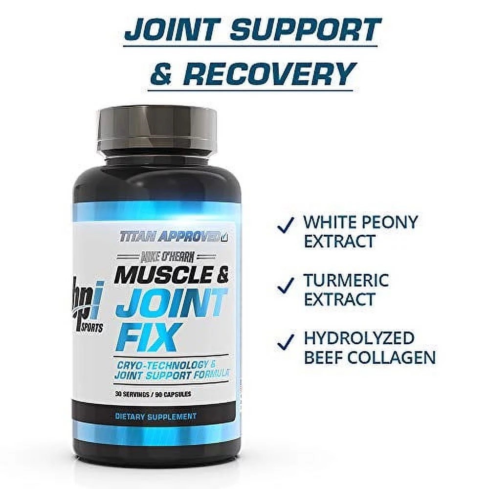 Mike O’Hearn Muscle & Joint Fix 90 Caps Beef Collagen BPI Sports Titan Series
