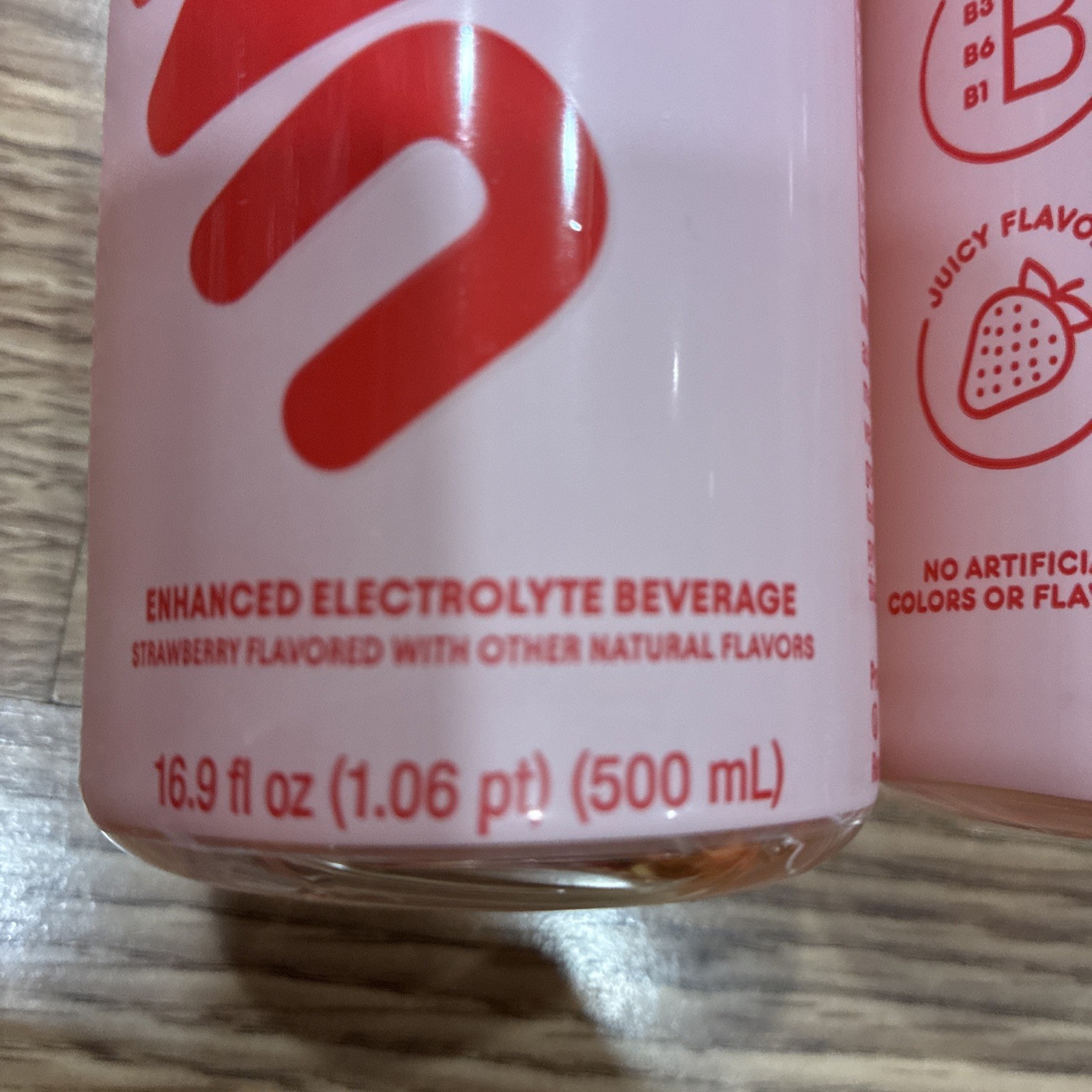 Unwell Rapid Hydration Electrolyte Strawberry Drink 16.9 Oz 2 Packs