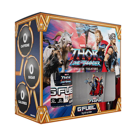 GFUEL Hydration Marvel Studios Thor Love and Thunder Collector’s Box – Lemonade