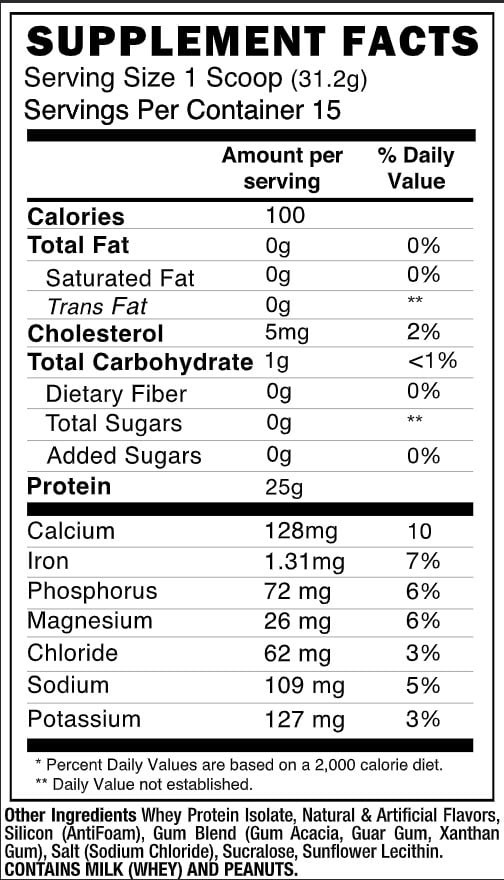 Raw Nutrition BUM Itholate Protein Powder, Growth & Recovery, Chocolate Peanut