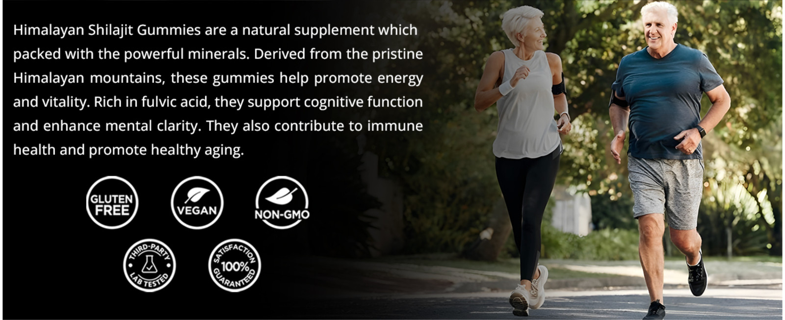 Shilajit-Gummies 3000mg – Energy, Immune & Brain Support | 90 Ct | Men & Women