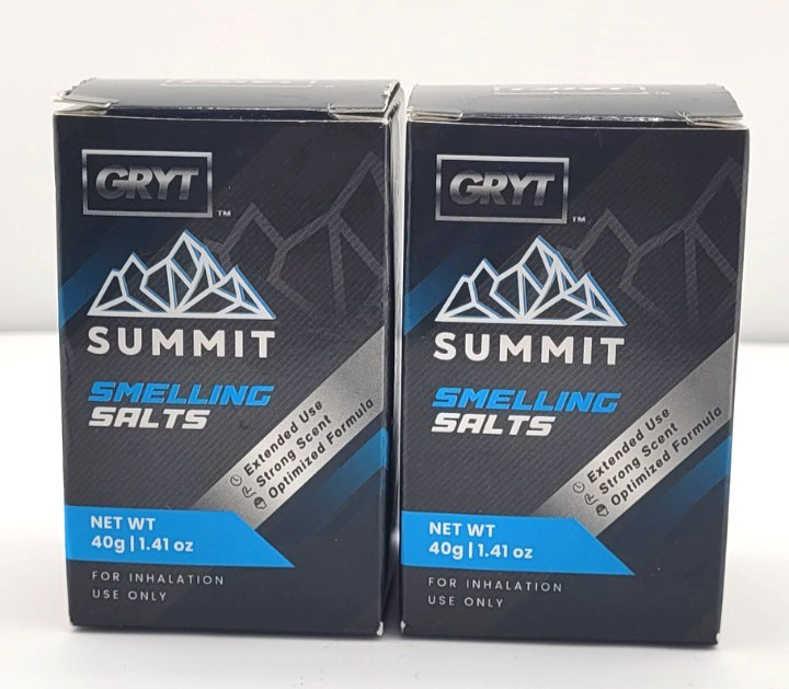 2 pk Smelling Salts for Athletes for Powerlifting, Hockey, Football and More
