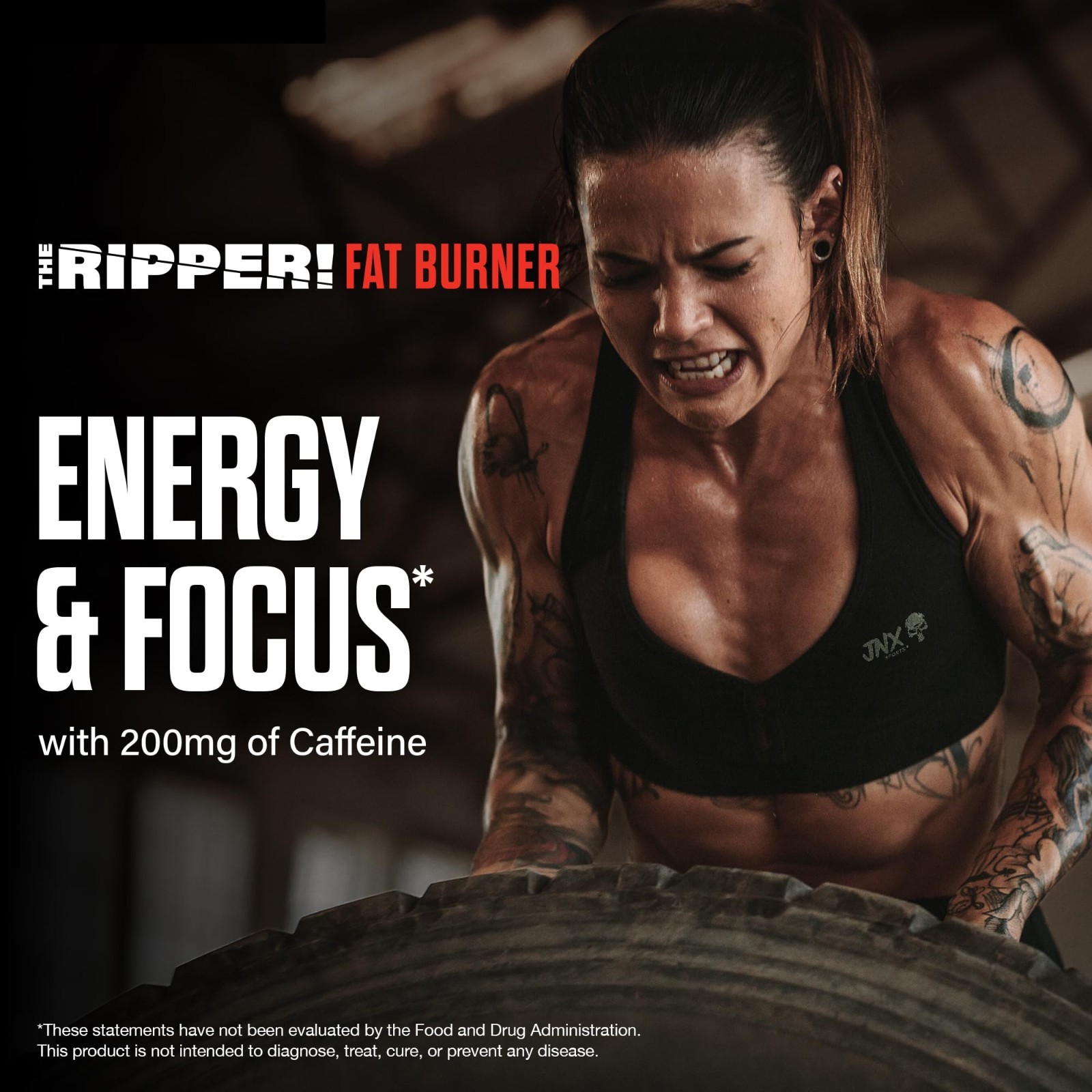 Thermogenic Fat Burner Powder – Pre Workout Drink Mix, Blue Raspberry, 30 Servin