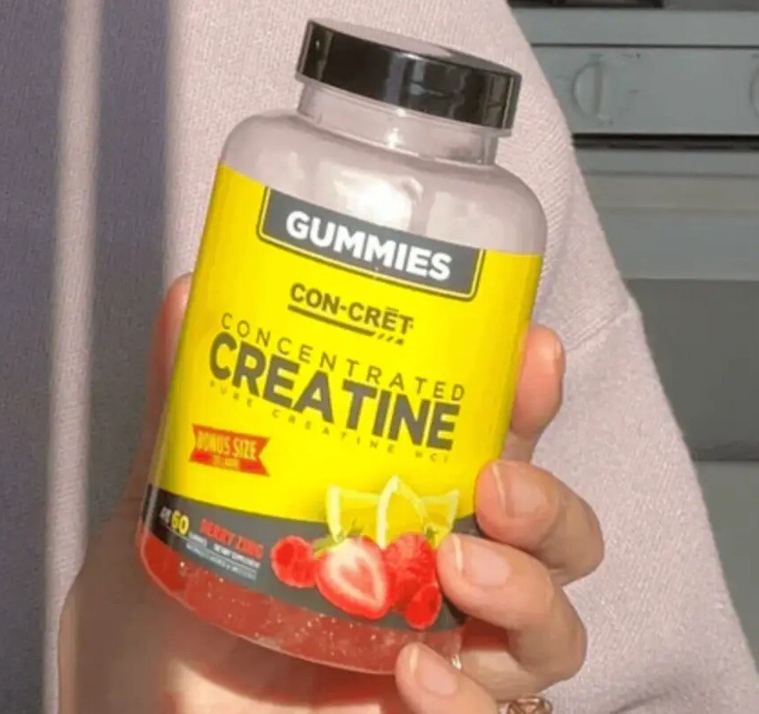 Promera Sports CON CRET Concentrated Creatine HCI 60 Gummies Berry Zing Exp 9/25