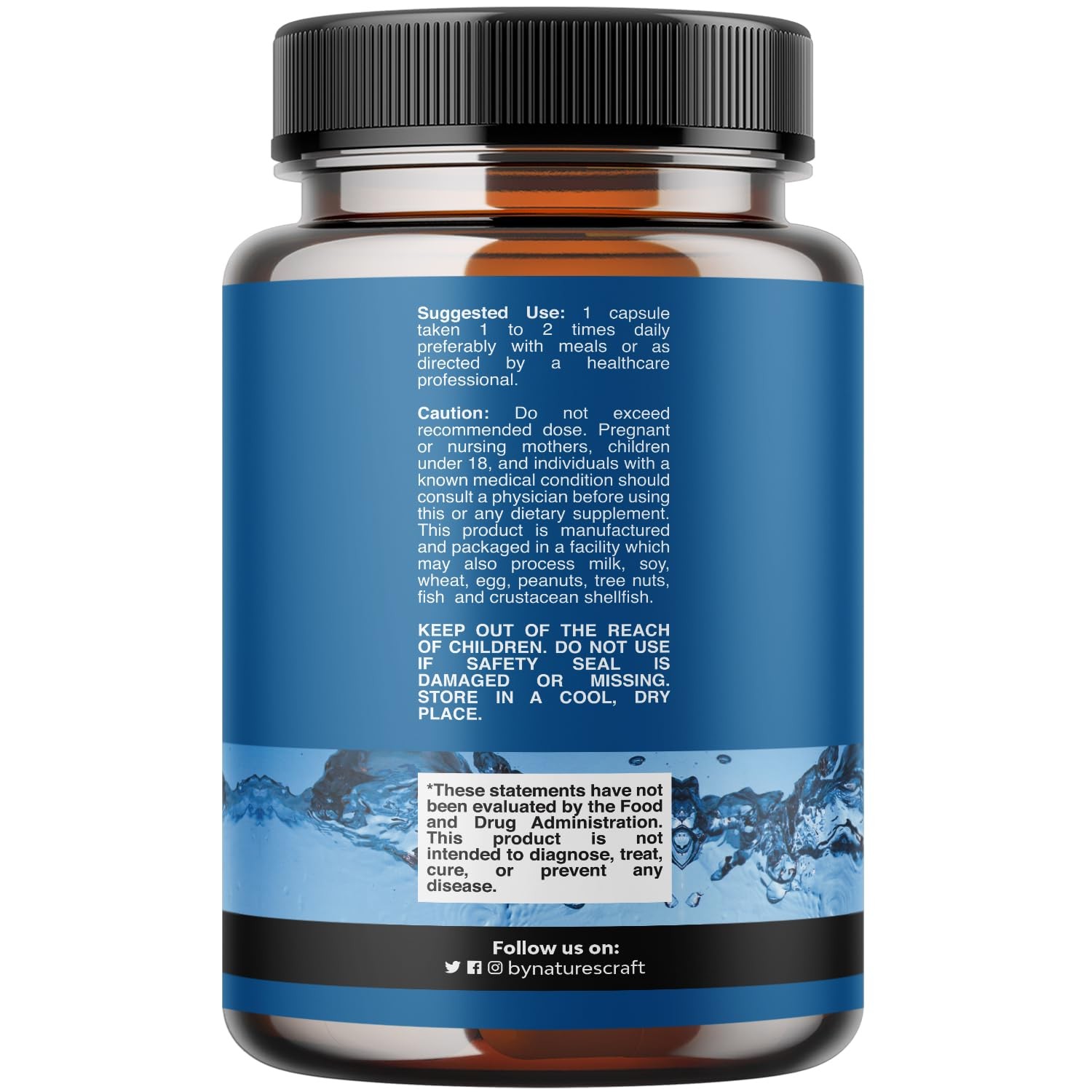 Natures Craft Water Away Herbal Diuretic Pills – Supplement