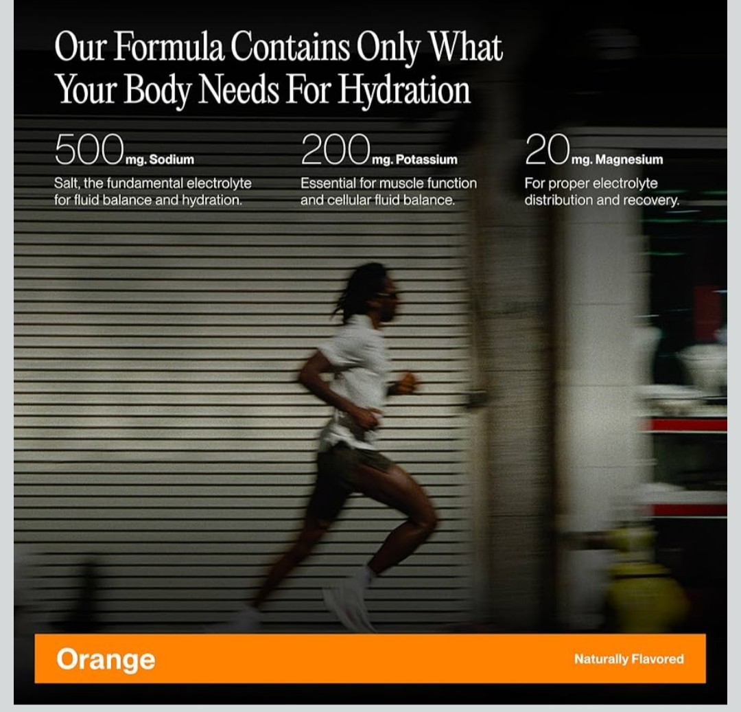 Cadence Sachets Core Orange – Carton (5g x 30) Science-Backed Hydration |…