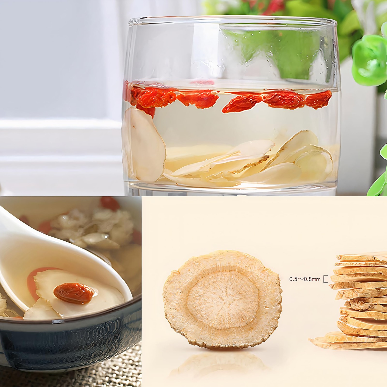 American Wisconsin Ginseng Slices — Improved Energy, Performance, & Mental