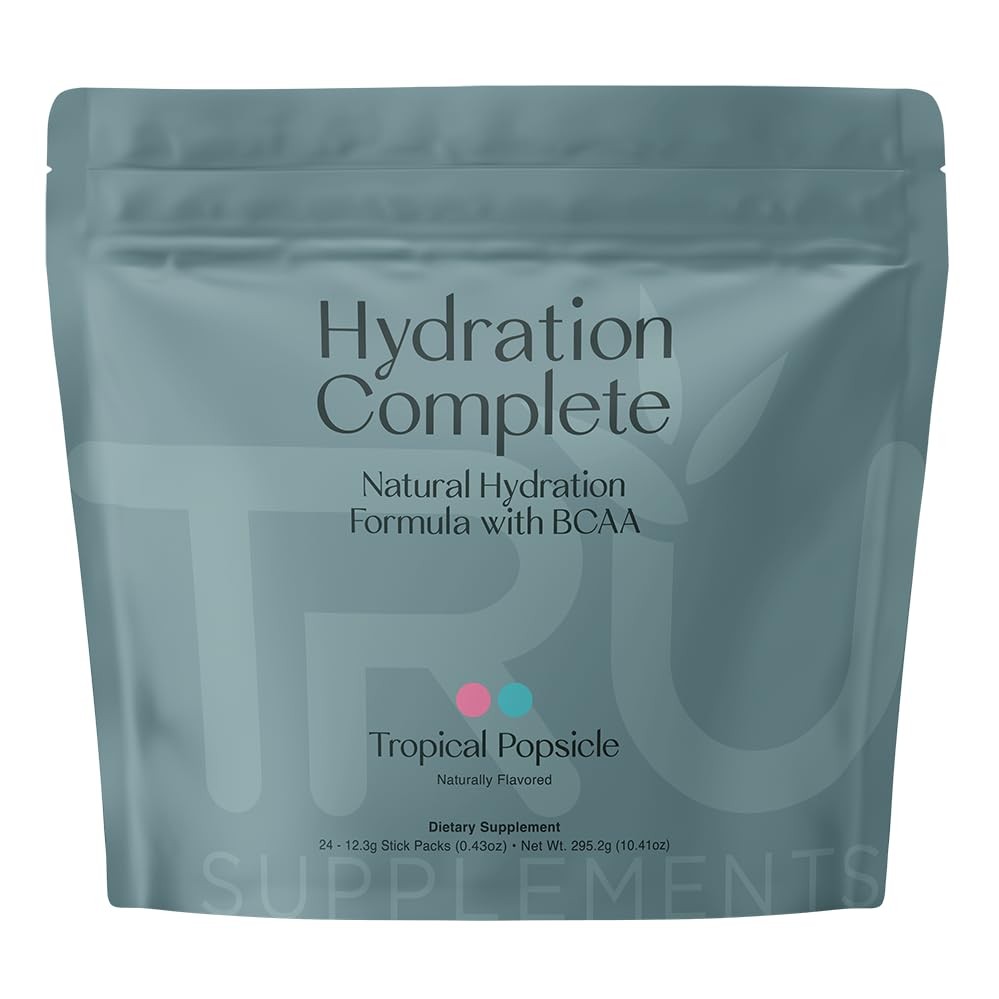 TRU Supplements Hydration Complete BCAA, Plant Based Amino Acids + Pink Himal…