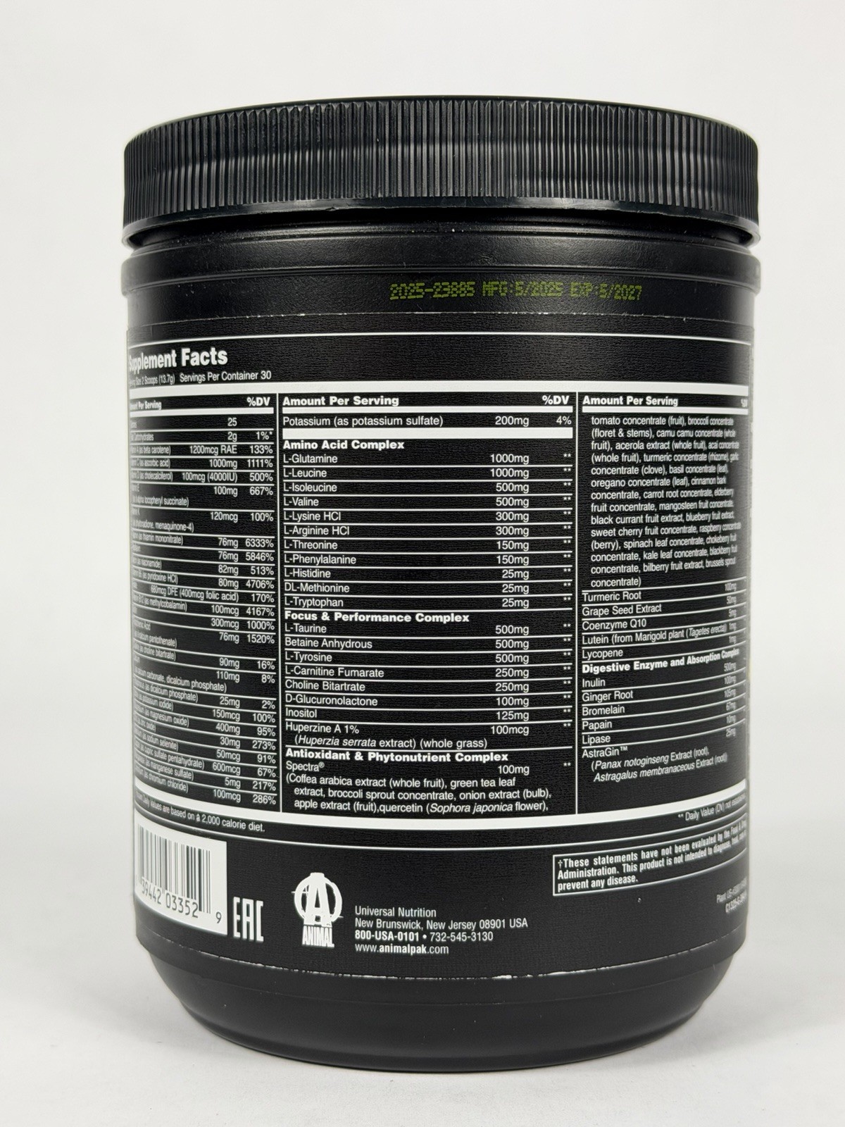 Universal Animal Pak Powder Ultimate Foundation – Orange Crush – 30