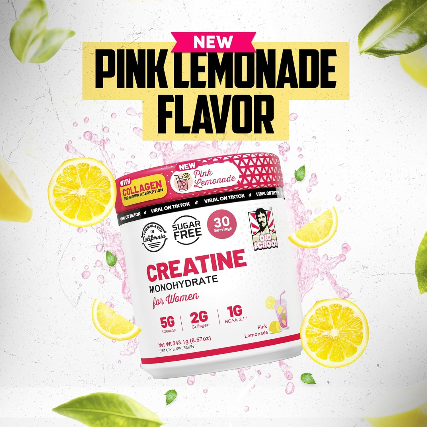 Creatine for Women–Post-Workout Supplement with 5000Mg Creatine Monohydrate Powd