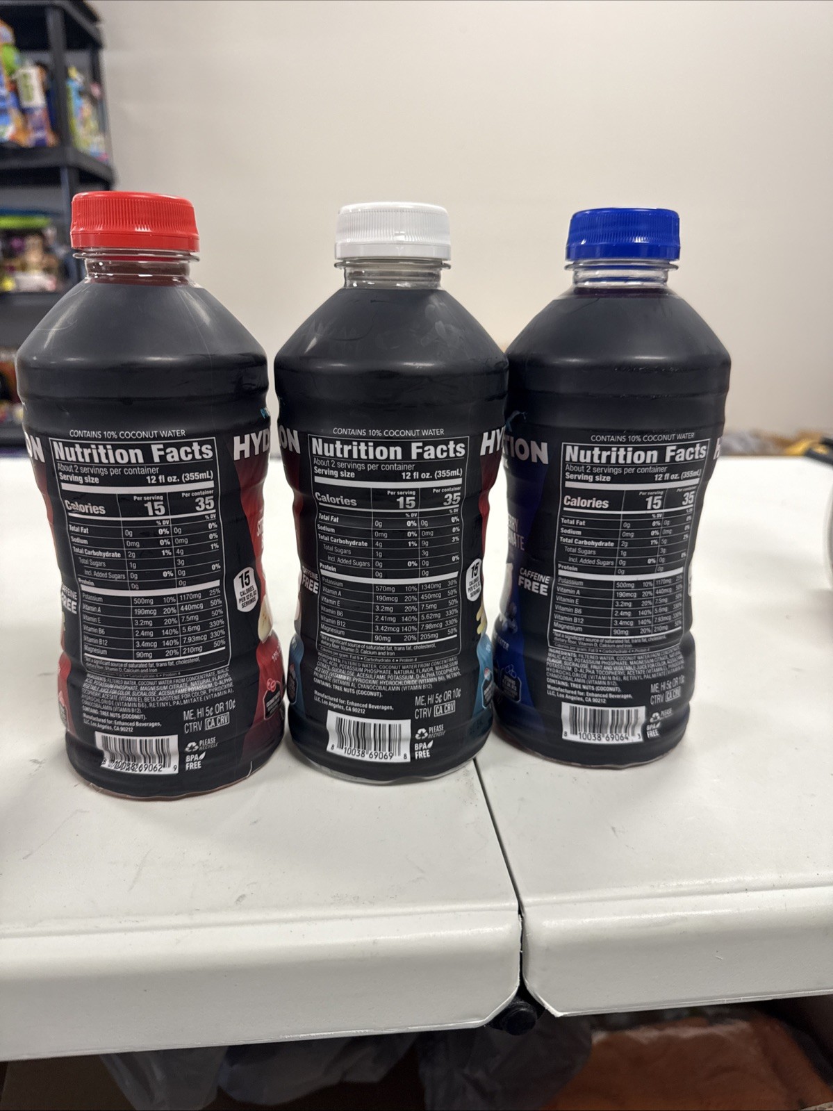 PerformX Hydration Drink 28oz Lot of 3 Variety Pack Caffeine Free