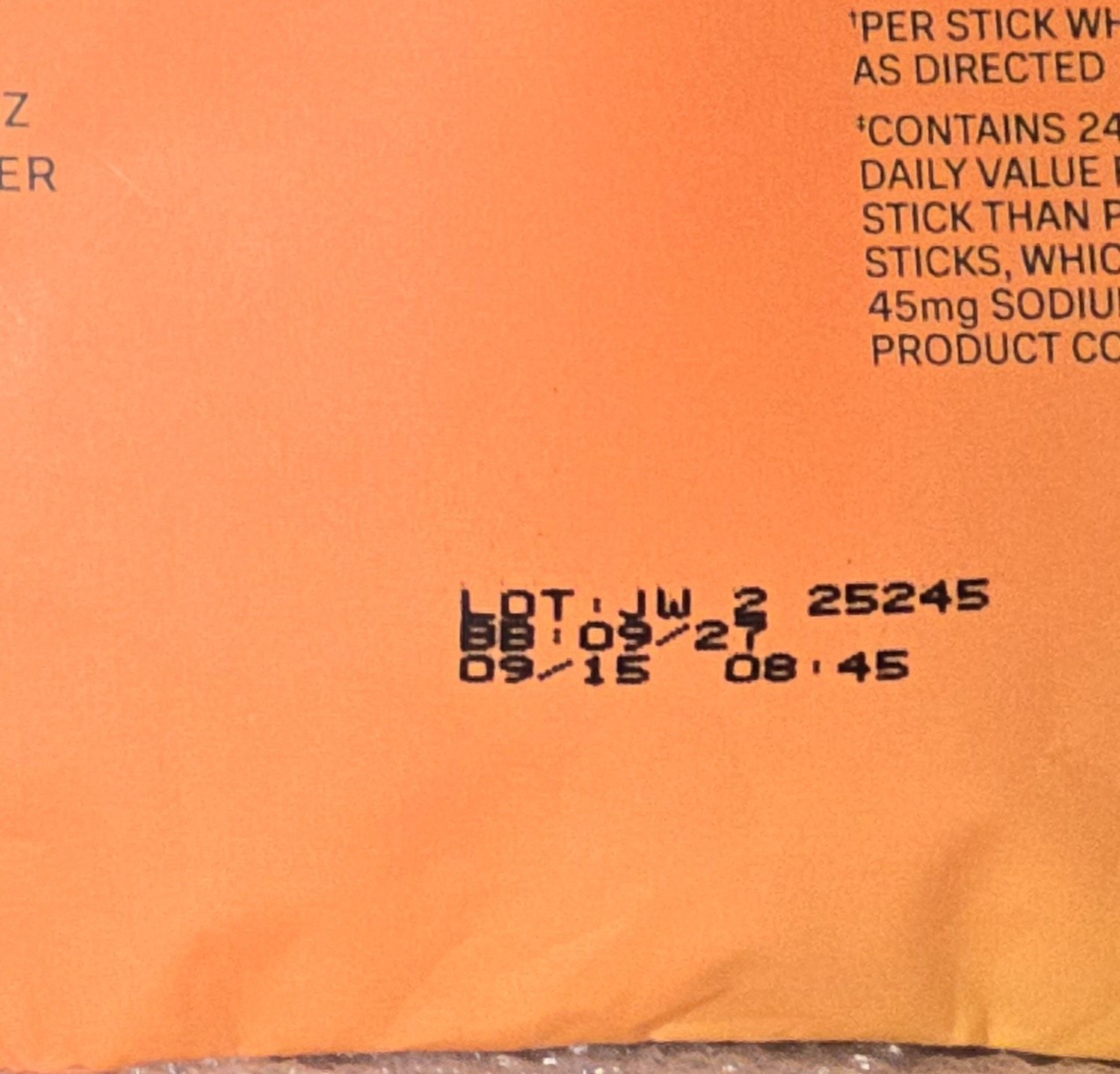 Prime Rapid Rehydration Electrolyte Drink Mix Sticks Glacier Orange 16 Sticks