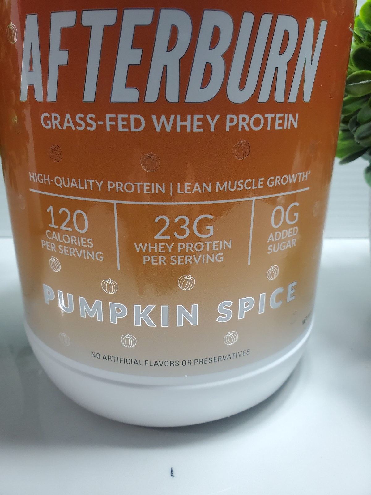 Burn Boot Camp Afterburn Whey Protein Powder Pumpkin Spice 30 Servings Exp 8/25