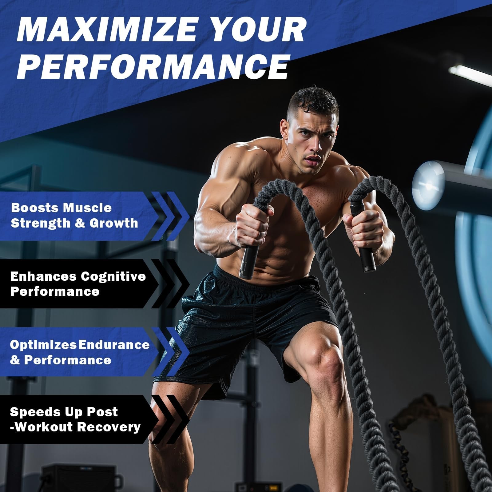 Creatine Monohydrate Gummies 5g – Pre-Workout Energy & Muscle Growth Support …