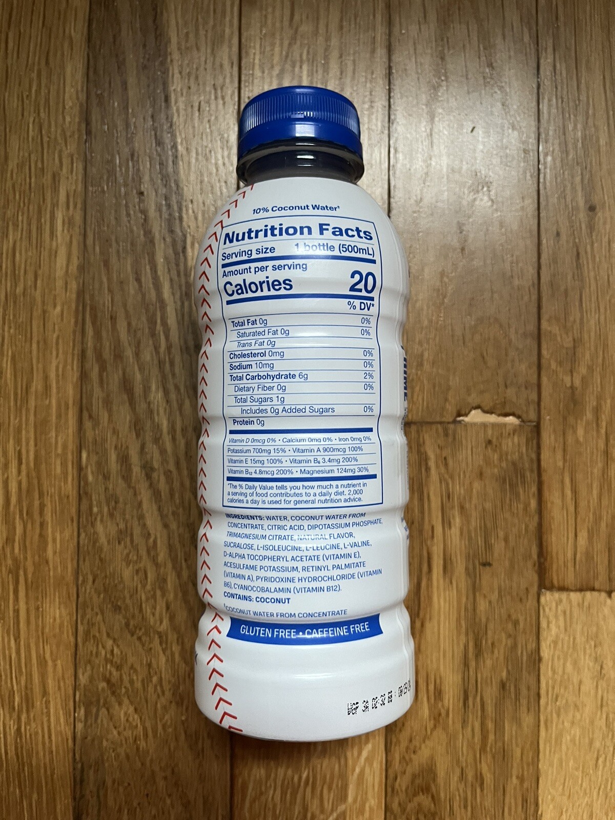 White LA Dodgers PRIME Hydration Bottle | FREE U.S SHIPPING