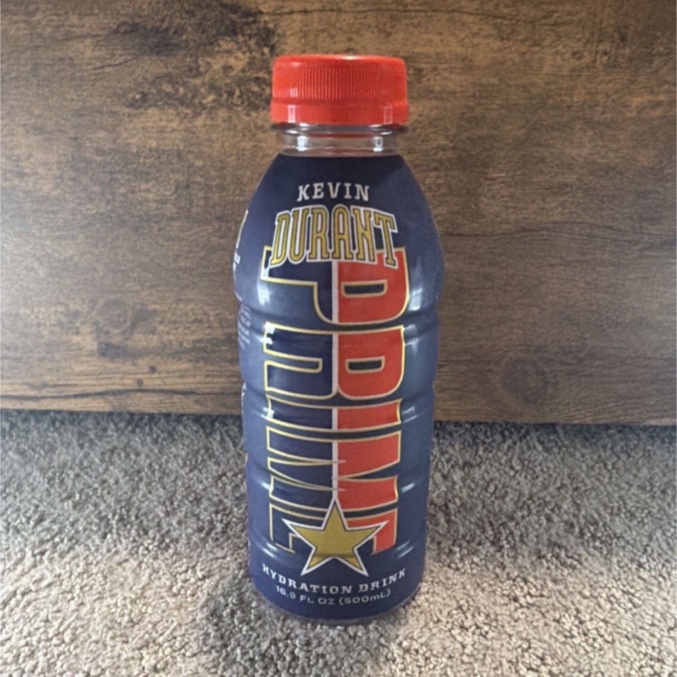 Prime Hydration Drink Cherry Freeze 16.9 fl oz Gluten-Free Caffeine-Free