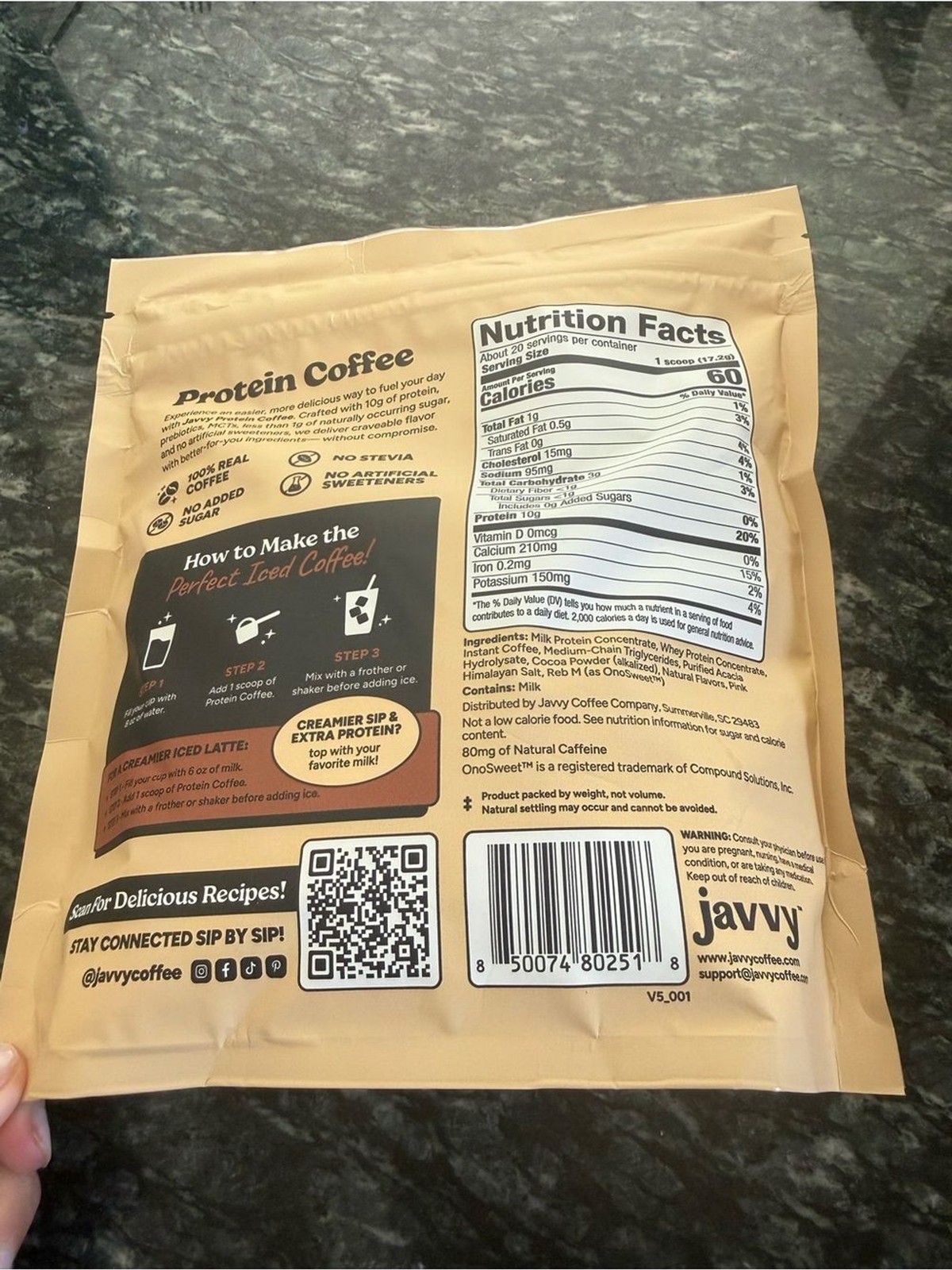 javvy Protein Coffee Chocolate Hazelnut – NEW FLAVOR