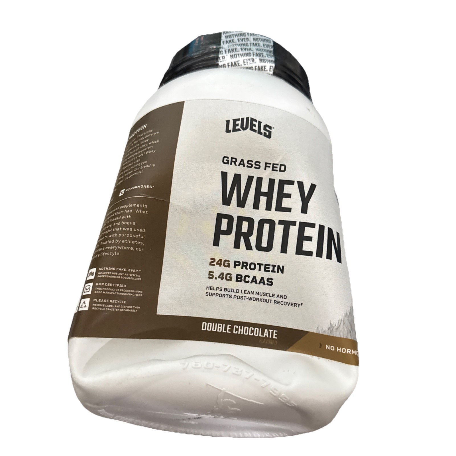 Levels Grass FED Whey Peotein Double Chocolate Damaged! Exp.9/25