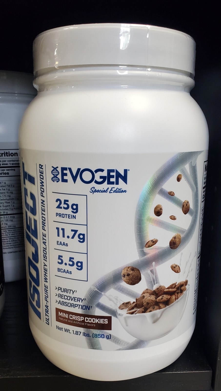 Evogen Isoject Protein Mini Crisp Cookies 1.87lbs