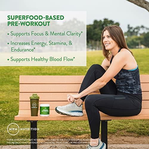 ** MRM Nutrition Organic Island Fusion Pre-Workout Powder for Clean Energy and