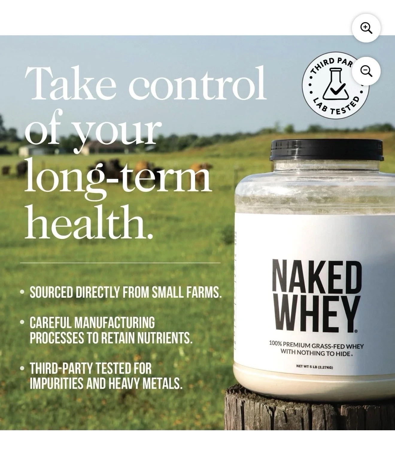 naked whey