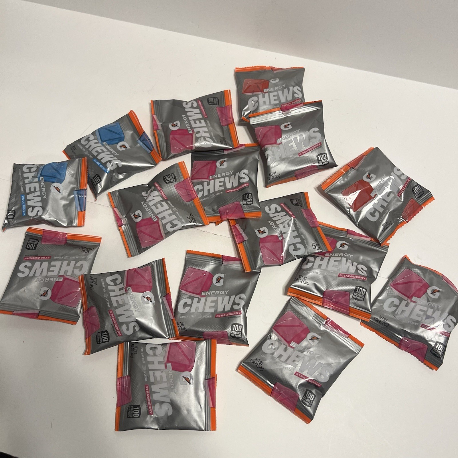 Lot Of 16 Gatorade Chews