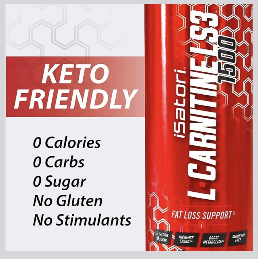 L-CARNITINE LS3 3000 Fat Loss-Metabolism Activator – Bombsicle (32 Sev)