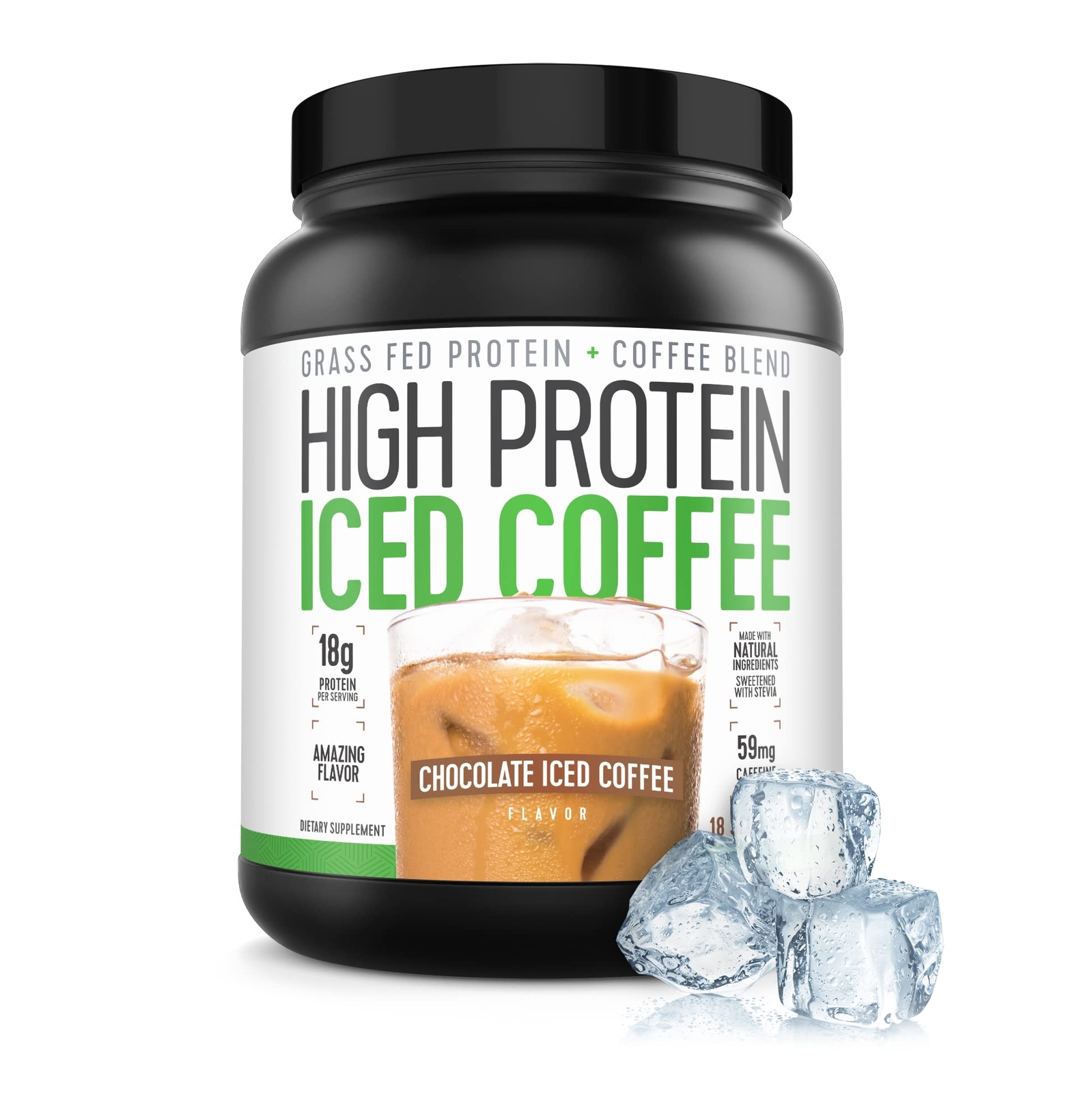 High Protein Coffee Keto Friendly 18g of Protein 2g Carbs Natural Ingredients…