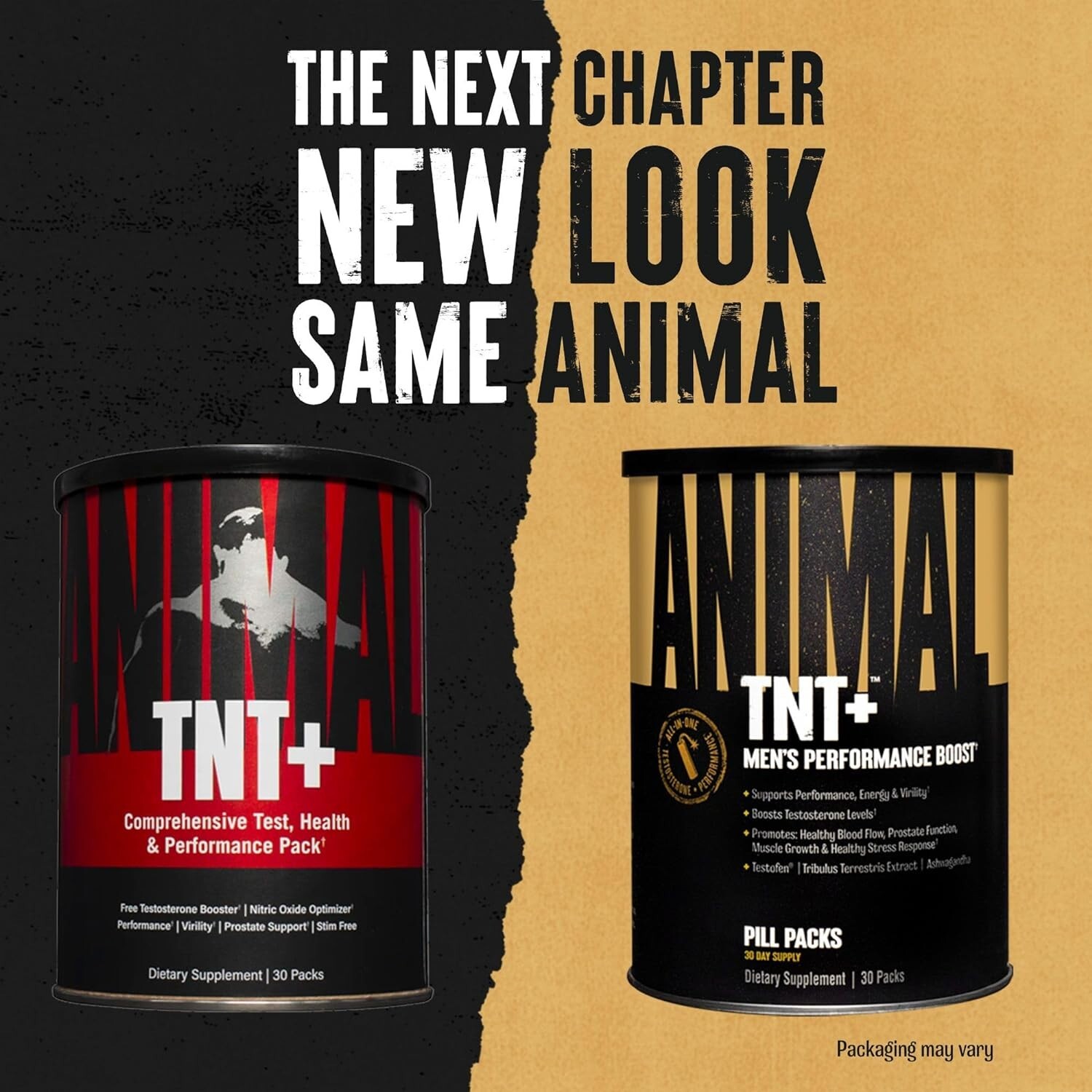 Universal Nutrition Animal TNT+ Comprehensive Testosterone Booster 30 Packs New