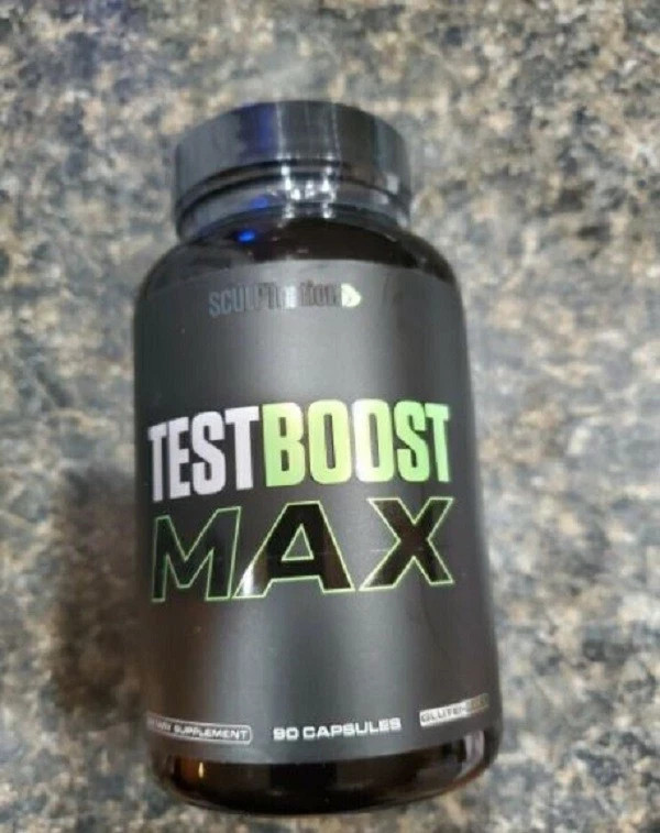 TEST BOOST Max Sculptnation Build Muscle Men Fat Weight Loss – New & Sealed