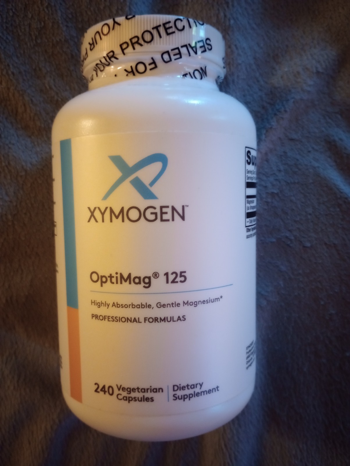 XYMOGEN OptiMag 125 – Magnesium Glycinate & Malate – Muscle & Nervous System S