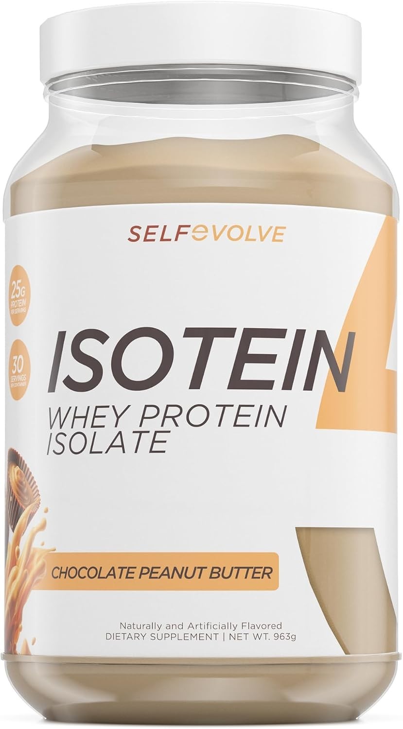 Self Evolve Whey Protein Isolate – Chocolate Peanut Butter – 2lb – Exp 6/2027