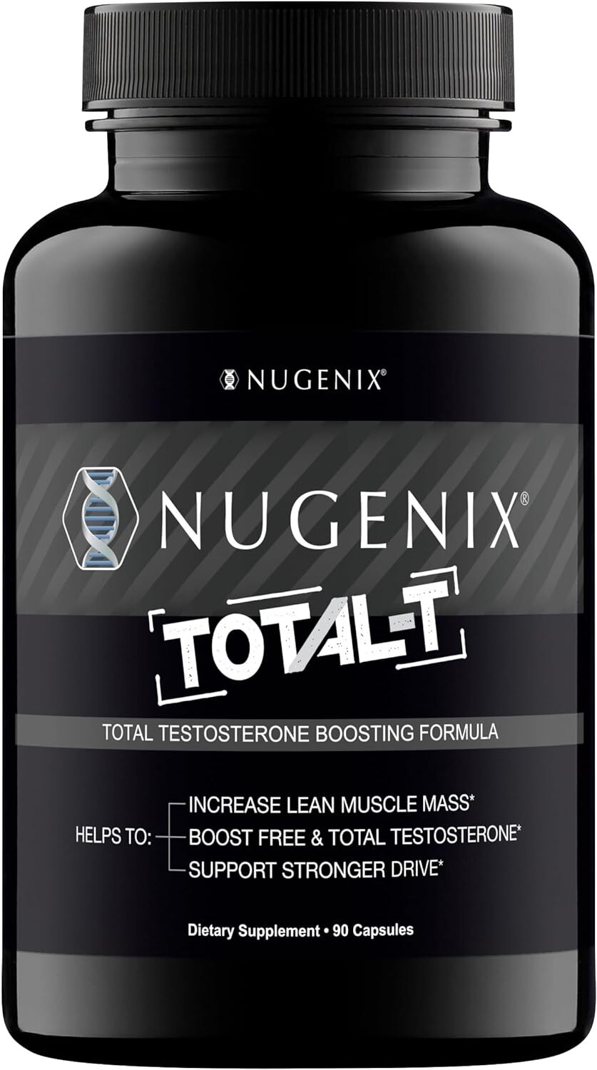 Nugenix Total-T Total Testosterone Booster Supplement 90 Capsules-5 bottles