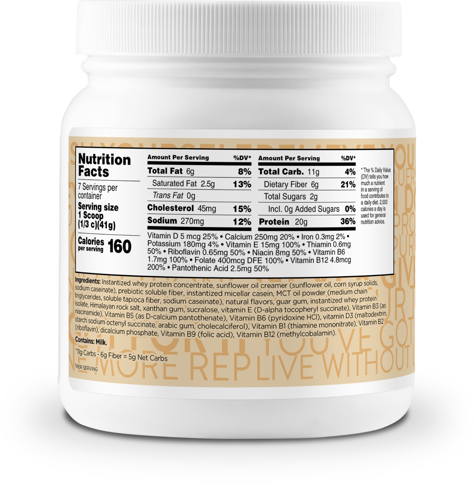 TransformHQ Meal Replacement Shake Powder 7 Servings (Vanilla)