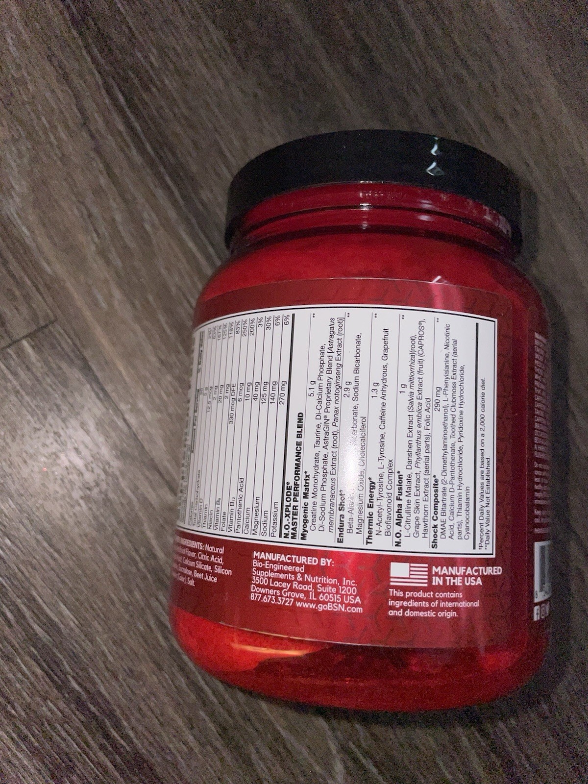 BSN N.O.-Xplode Legendary Pre-Workout Powder, Watermelon, 30 Servings 1.22 lb