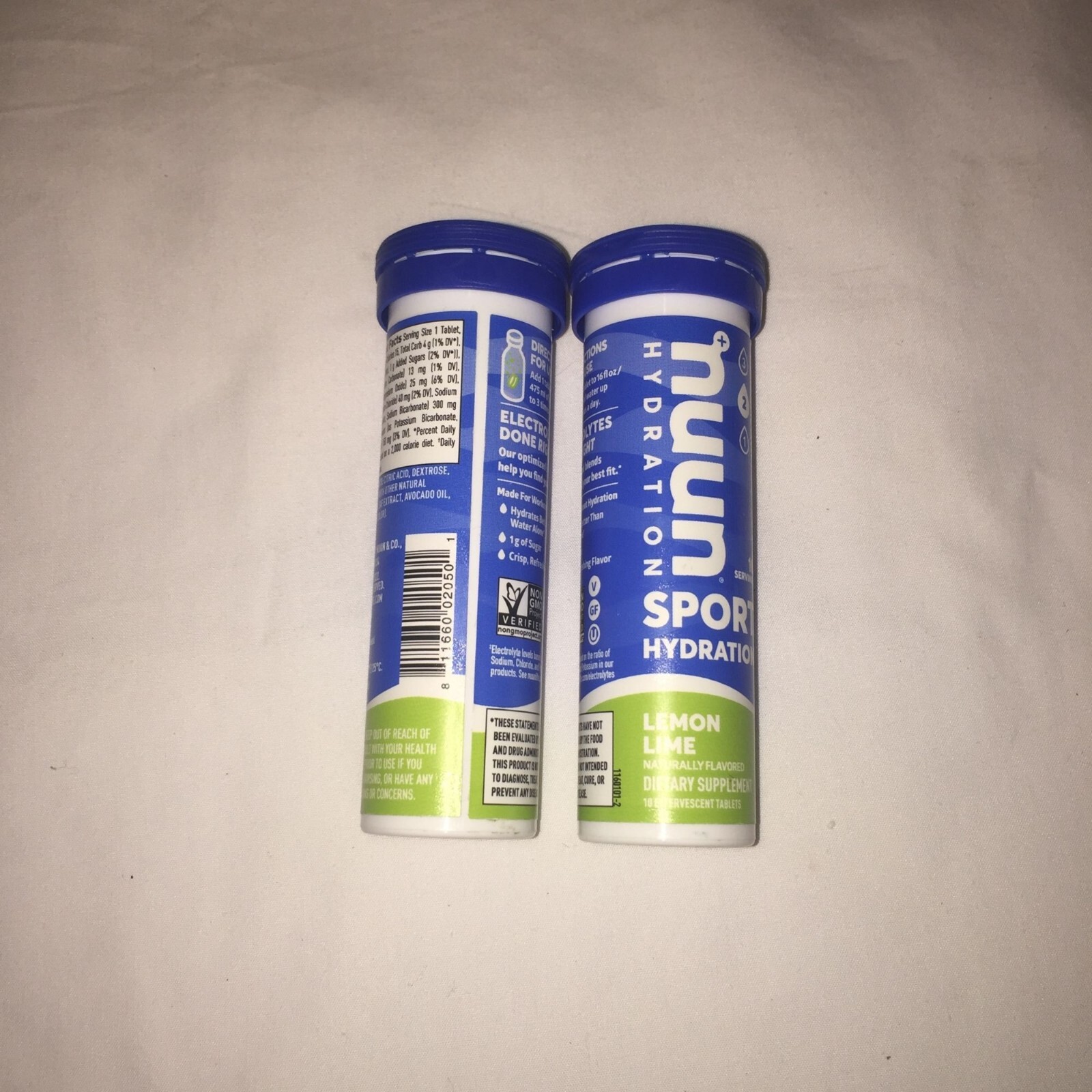 Nuun Sport Hydration Tablets – Citrus Fruit, Fruit Punch & Lemon Lime Flavors –