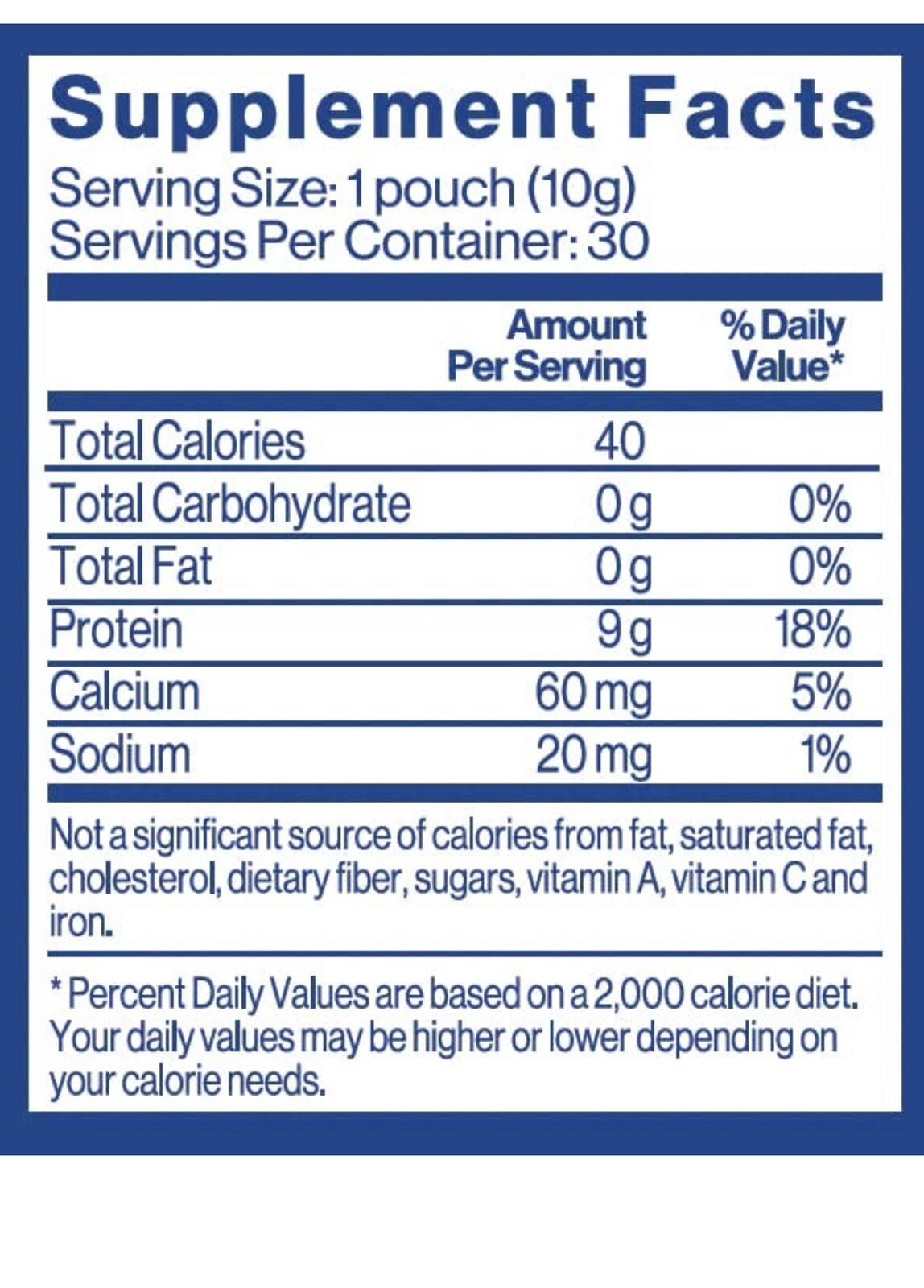 Immunocal Classic (Blue) Regular Glutathione Precursor, 30 Pouches by Immunotec