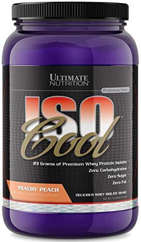 Ultimate Nutrition ISO Cool Whey Protein Isolate Powder, No Fat, No Sugar