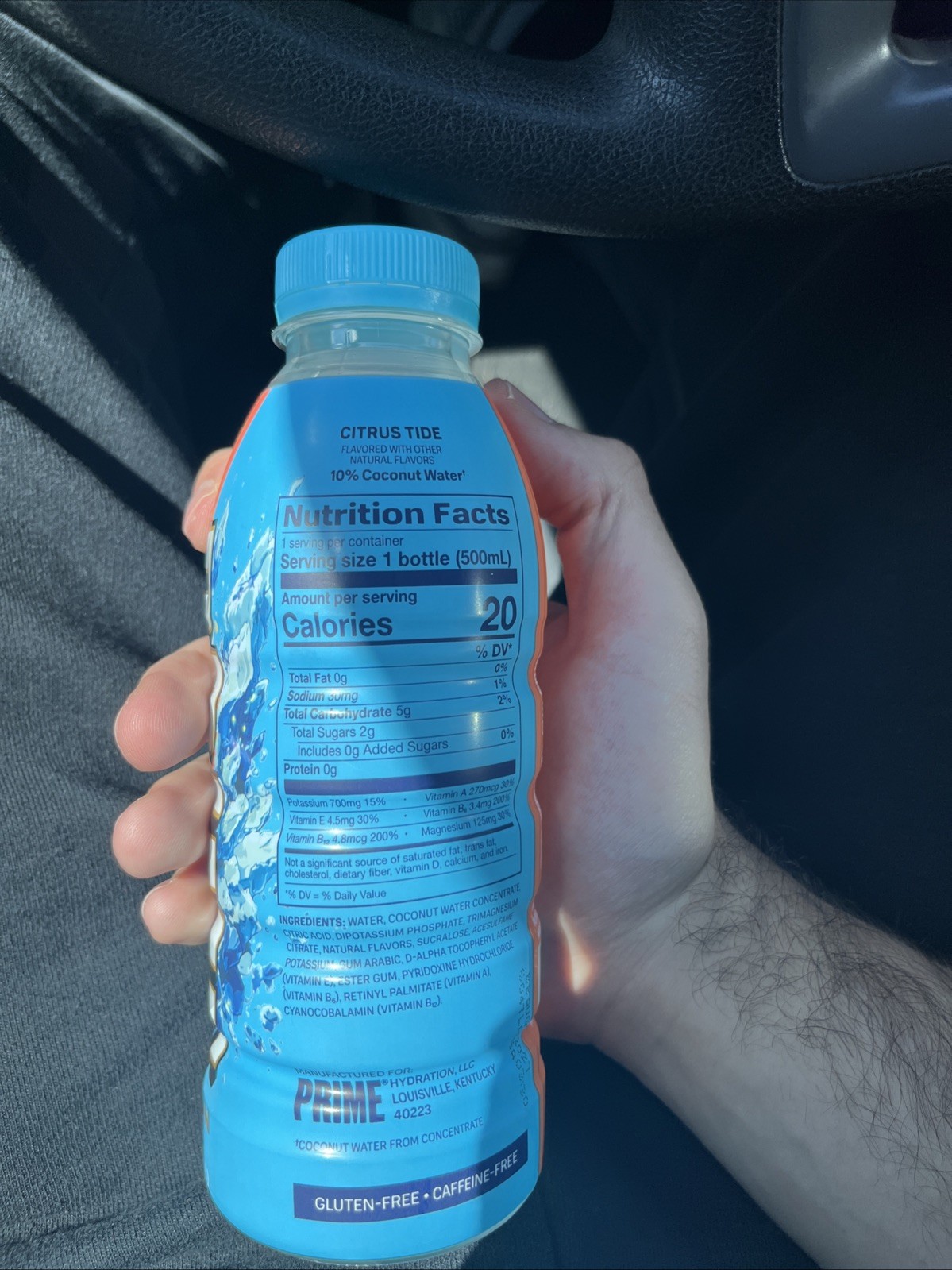 NEW LIMITED FROSTBITE FUSION PRIME HYDRATION DRINK 16.9 FL OZ KYRO & LUKEN