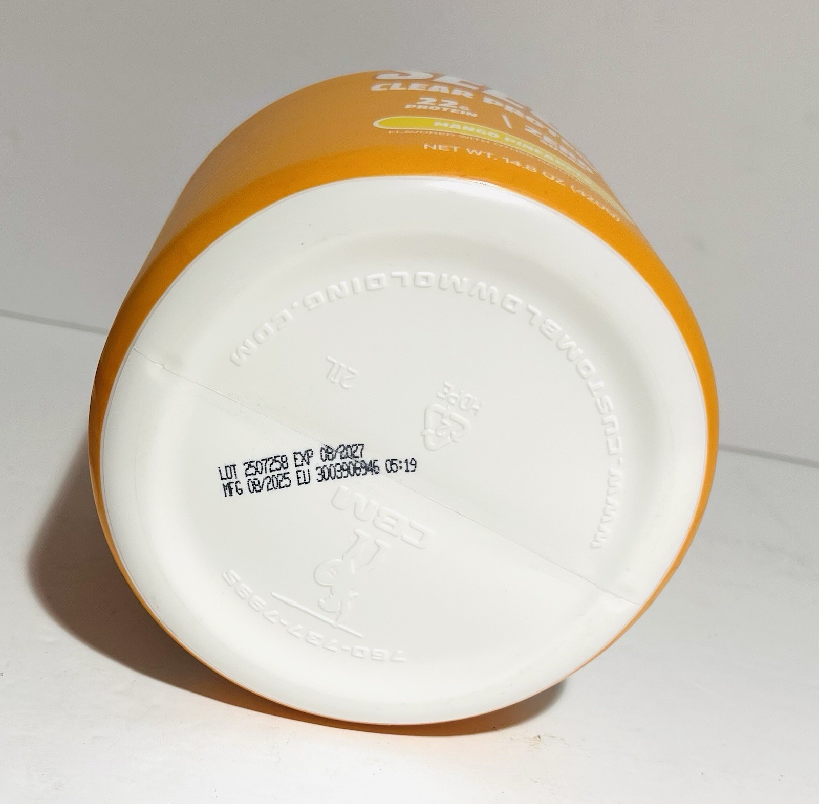 SEEQ Clear Whey Isolate Protein Powder Mango Pineapple 14.8 oz EXP 08/27 Sealed