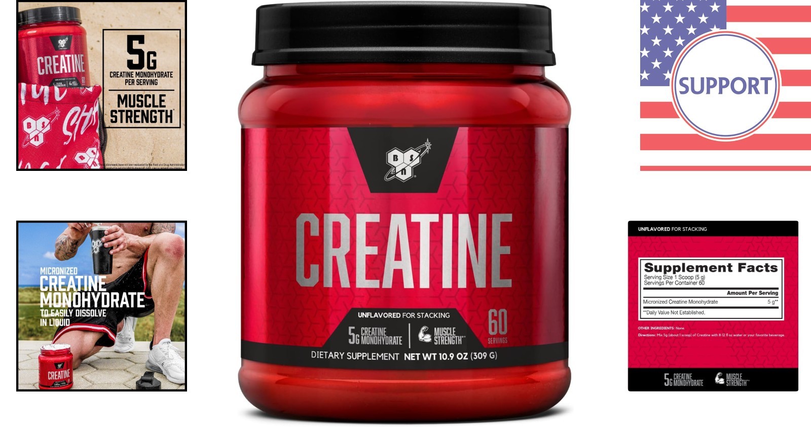 Unflavored Micronized Creatine Powder – Boost Muscle Strength & Performance