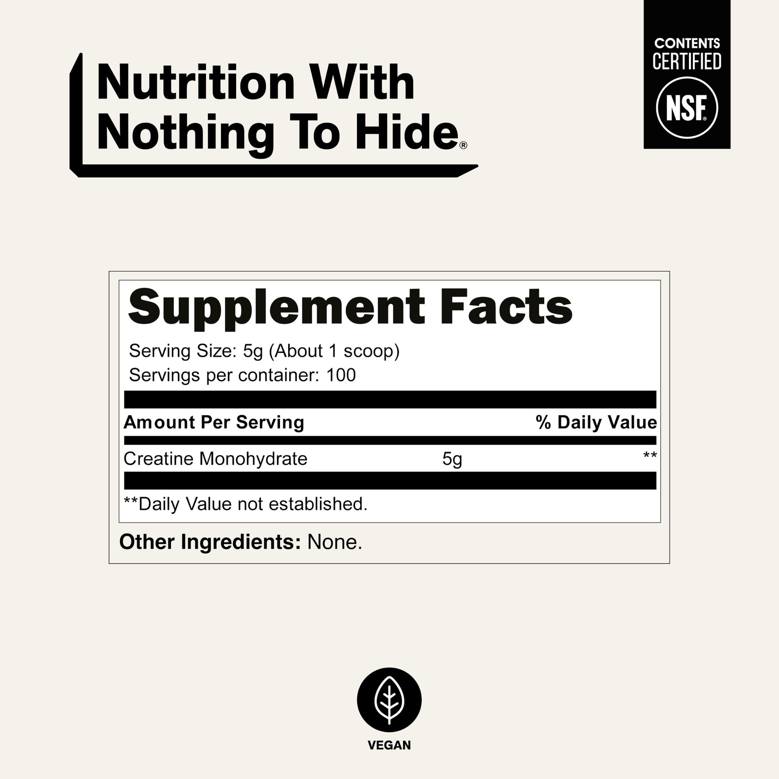 NAKED Pure Micronized Creatine Monohydrate 100 Servings (Pack of 1), Blue