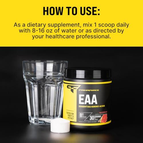 Primaforce EAA Powder (30 Servings) | Essential Amino Acids for Pre/Intra and –
