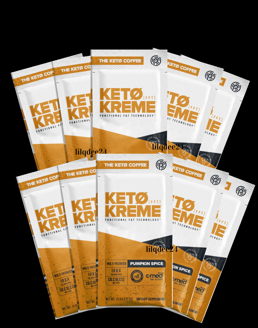 🔥Pruvit Keto Kreme Coffee Pumpkin Spice 10 PK Exp. 2027