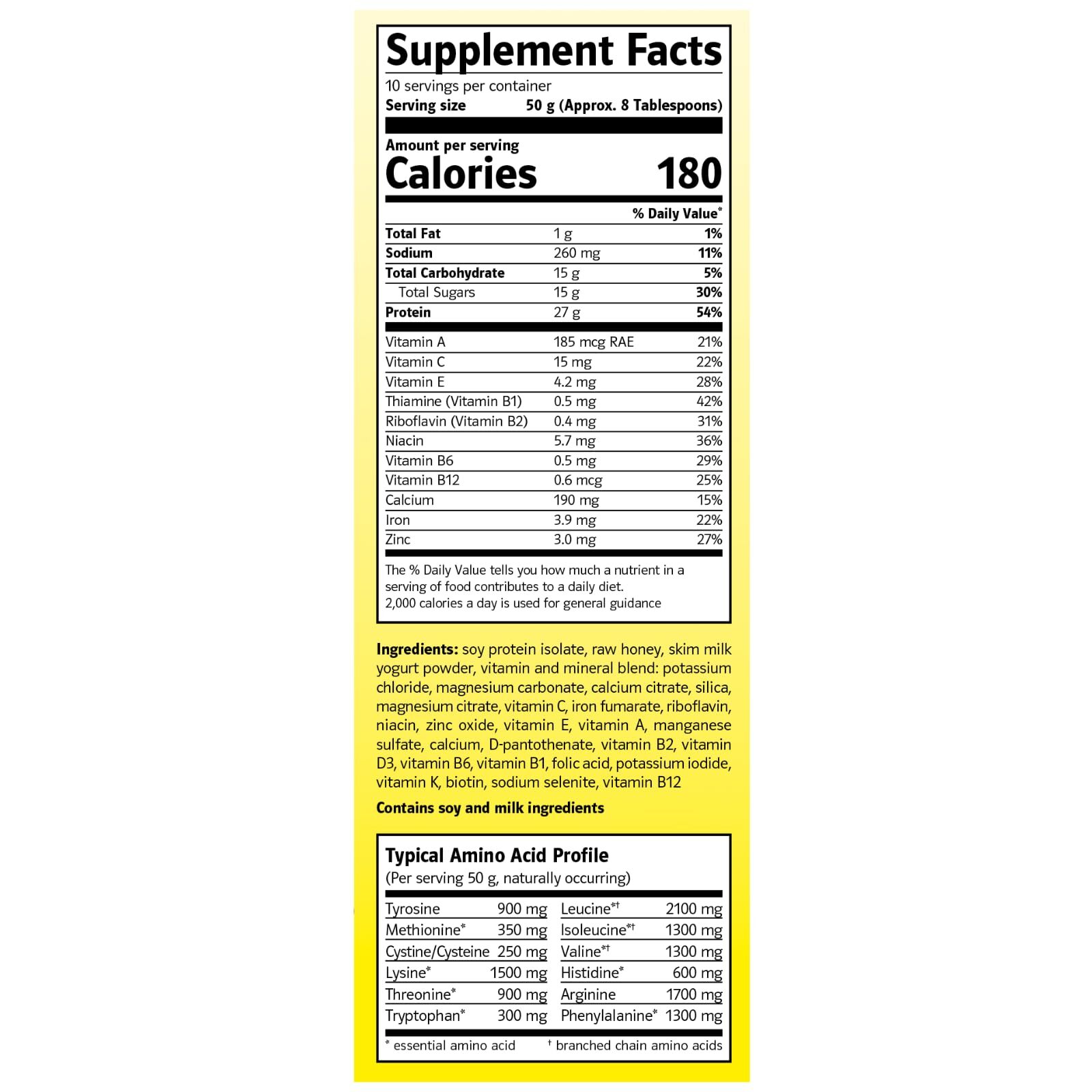 Almased Multi Protein Powder 17.6 OZ Pack of 2 10 Servings Each